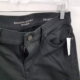 Banana Republic Traveler Pants Grey Size NWT 28 x 28 alternative image