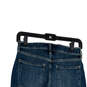 Womens Blue Medium Wash Denim Ultra High-Rise Slim Fit Skinny Jeans Sz 26P image number 4