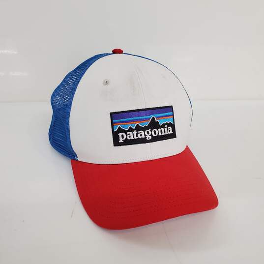 Patagonia P-6 Logo Adjustable Trucker Hat image number 1