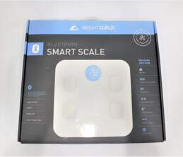Weight Gurus Bluetooth Body Composition Scale White IOB