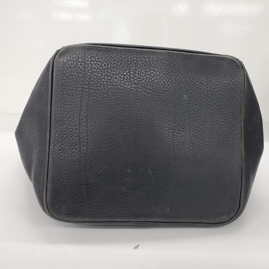 Vintage Coach Sonoma Black Brown Leather Bucket Shoulder Bag image number 4