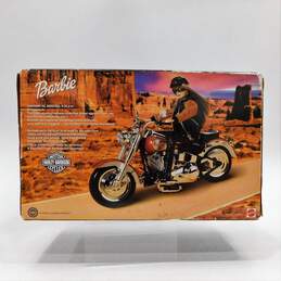 VTG 1999 Mattel Barbie Harley Davidson Fat Boy Motorcycle for Doll alternative image
