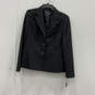 NWT Womens Black Notch Lapel Blazer And Pant 2 Piece Suit Set Size 10 image number 1