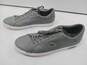 Lacoste Men's Gray Leather Sneakers Size 13 image number 3