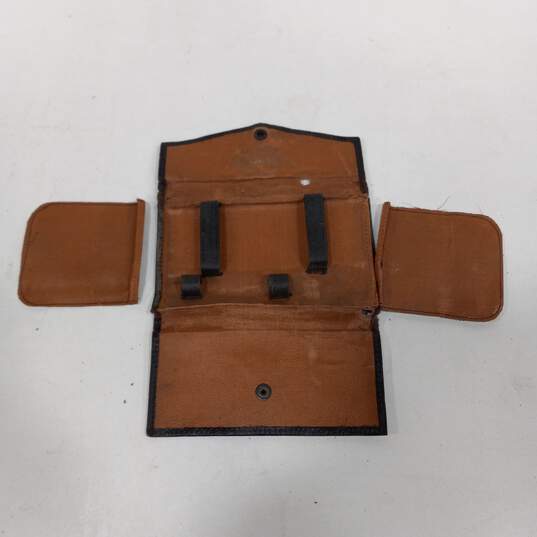 Vintage National Sharpener Brand Razor Kit w/ Leather Case image number 8