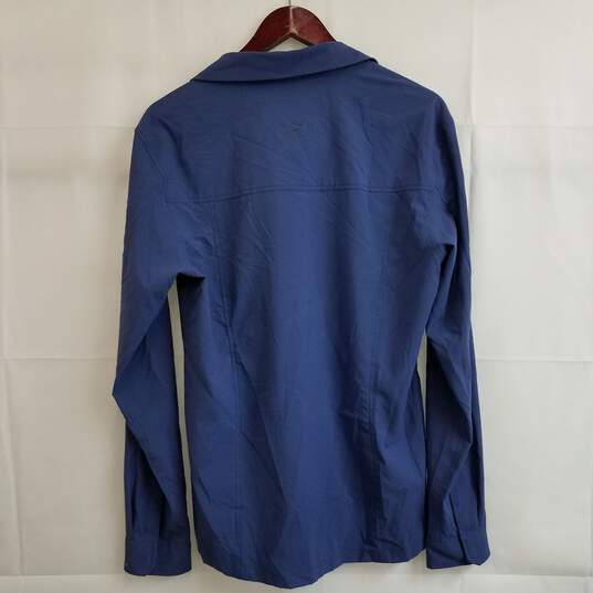 Arc'teryx blue button up tech shirt men's M image number 5