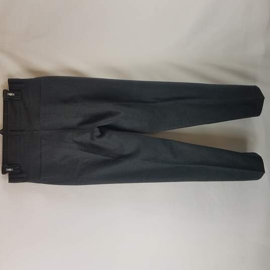 Armani Exchange Men Grey Wool Trousers S image number 2