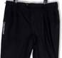NWT Mens Black Classic Fit No-Iron Stretch Pockets Dress Pants Size 42X30 image number 3