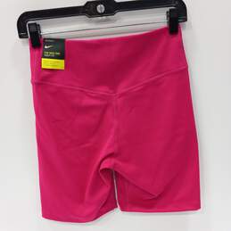 Nike Women's Magenta Tight Fit Training Shorts Size S NWT
