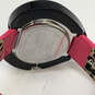 Designer Betsey Johnson BJ2208 Heart Pink Leather Strap Analog Wristwatch image number 4