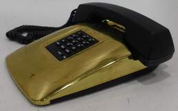 Vintage U.S. Tron Pro Line Gold Landline Phone Push Button Telephone alternative image