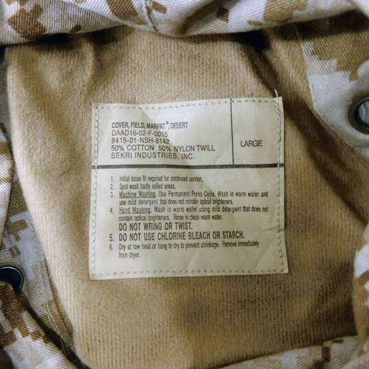 Authentic USMC Issued Boonie Cover MARPAT Desert, Marine Hat, Cap image number 5
