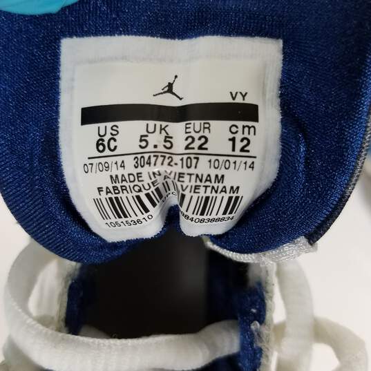 Jordan Toddler Shoes  34772 107  Toddle Shoe  Size 6C  Color White Blue image number 8