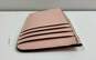 Kate Spade Madison Saffiano Leather Top Zip Card Wallet Pink image number 6