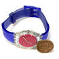 Designer Swatch Swiss Blue Adjustable Strap Round Dial Analog Wristwatch image number 2