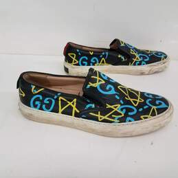 Gucci Ghost Print Slip-On Shoes Size 36 Authenticated alternative image
