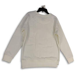 NWT Womens White Indiana Wesleyan University Pullover Sweatshirt Size Large alternative image