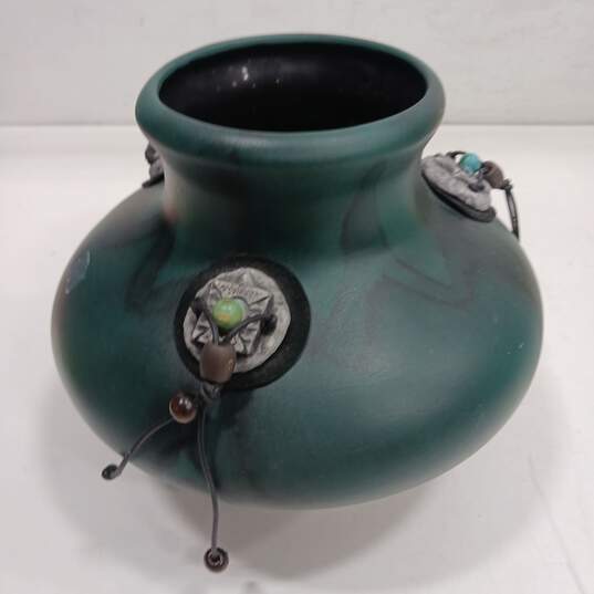 Blue Ceramic Pot image number 3