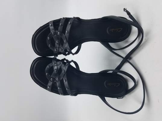 Clarks Originals Black Maritsa70 Sandals Women's Sz 8M image number 6