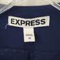 Express Royal Blue Blazer Size 16 image number 4
