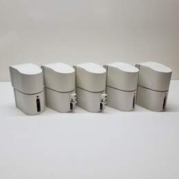 Set of 5 Bose Double Cube Speakers-Untested For Parts/Repair alternative image