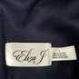 NWT Eliza J WM's Navy Blue Halter Neck Circle Eyelet Mini Dress Size 8 image number 3