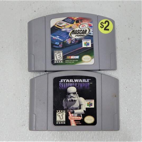 Nintendo 64 N64 w/4 Games Star Wars Racer Episode 1 image number 14