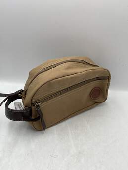 Timberland Mens NP0349 Brown Canvas Travel Kit Organizer Bag W-0557711-G
