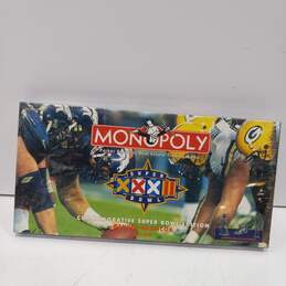 Monopoly Super Bowl XXXII Commemorative Super Edition NIB