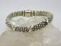 Lagos Caviar 925 Five Station X Accents Granulated Bracelet 52.8g image number 5