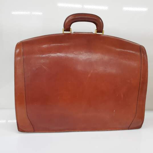 Bosca Cognac Old Leather Large Partners Briefcase image number 6