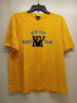 Zara New York Mickey Team T-Shirt Size L