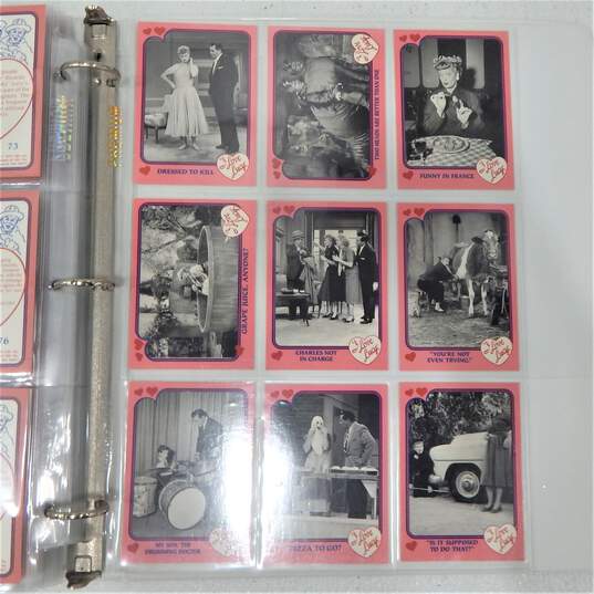 2 Sets of Vintage I Love Lucy 1991 Pacific & 50th Anniversary Complete Trading Card Sets image number 21