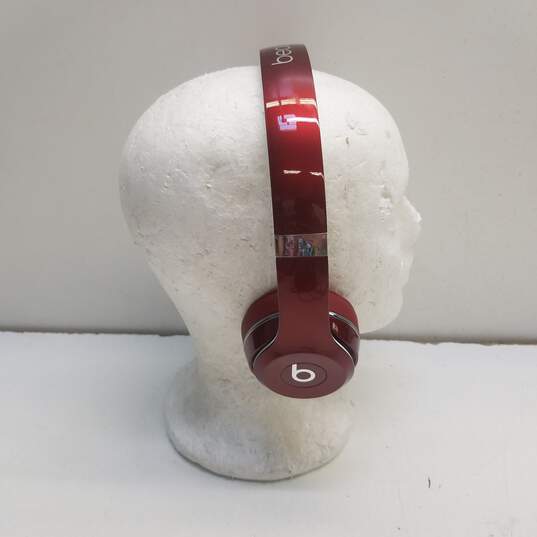 Beats by Dre Candy Apple Red Wired Headphones with Case image number 3