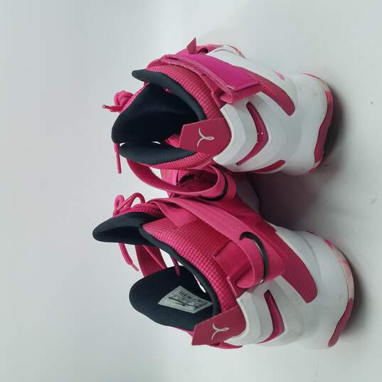 Nike Lebron Soldier 9 'Think Pink' Sneakers Men's Sz 13 image number 4