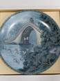 Pair of Imperial Jingdezhen Porcelain Collectible Decorative Art Plates IOB image number 2