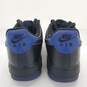 Nike Air Force AF1  Low 'Black Old Royal' Athletic Shoes Size 7.5 image number 3