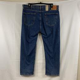 Men's Medium Wash Levi's 505 Regular Fit Jeans, Sz. 40x29 alternative image