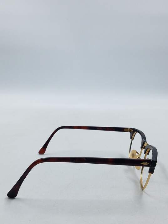 Ray-Ban Tortoise Clubmaster Style Eyeglasses image number 5