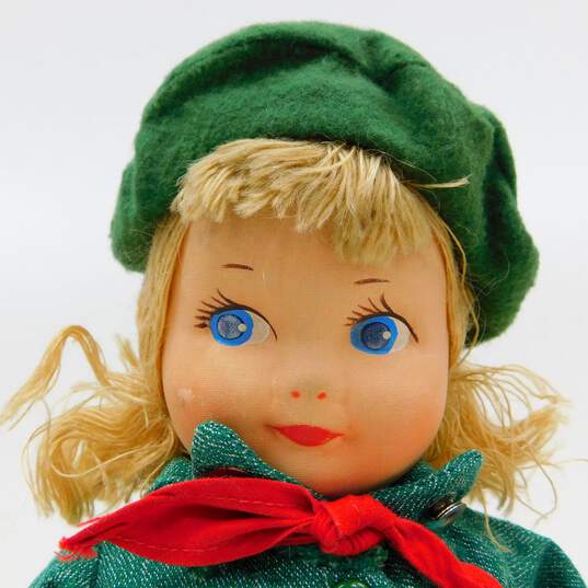 Vintage Georgene Novelties Girl Scout Cloth Doll image number 3