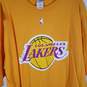 Mens Los Angeles Lakers Cotton Graphic Crew Neck Basketball-NBA T-Shirt Size 2XL image number 3