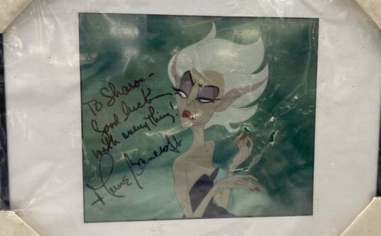 Framed Matted & Signed Print of Ursula From "The Little Mermaid II" image number 2
