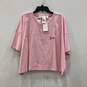 H&M Womens Pink Barbie T- Shirt And Pull-On Shorts Pajama Set Size 3XL image number 2