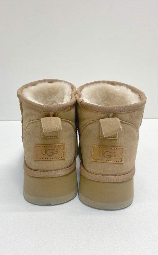 UGG Classic Ultra Mini Platform Brown Boots Women 7 image number 4