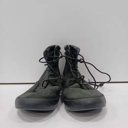 Women's Timberland Dausette Nubuck Black Leather Boots Sz 8.5