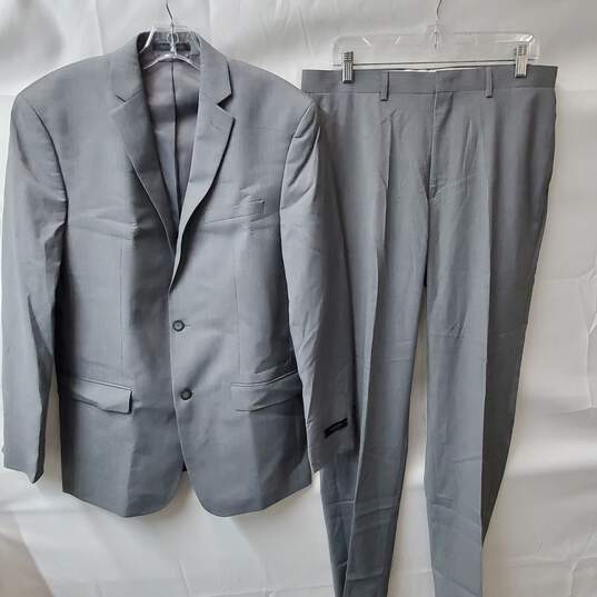 Andrew Marc NY Casselman 2 Piece Gray Suit 33Wx33L image number 1