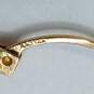 AAJ 14K Gold Diamond Cut Hoop Earrings Damage 1.6g image number 5