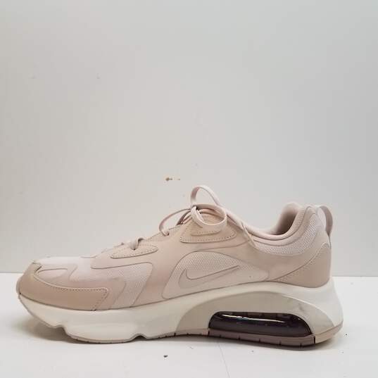 Nike Air Max 200 By You Custom Beige Athletic Shoes Men's Size 14 image number 2