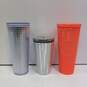 Bundle of 6 Assorted Starbucks Travel Tumblers with Straws image number 5