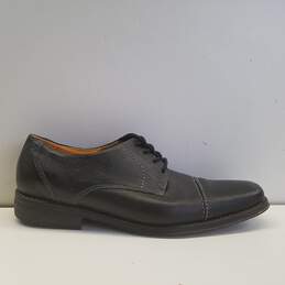 Sandro Moscoloni Black Leather Cap Toe Oxford Dress Shoes Men's Size 11.5 D
